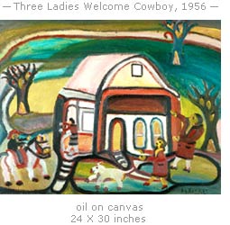 Rev. J.S. Swearingen - Three Ladies Welcome Cowboy